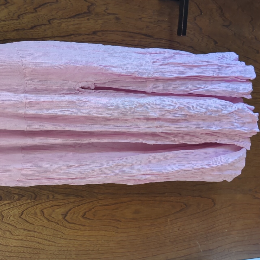 ๐โจ Abercrombie Pink smocked short sleeved dress - Picture 5 of 7